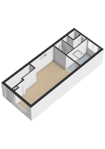202_Begane grond - 3D