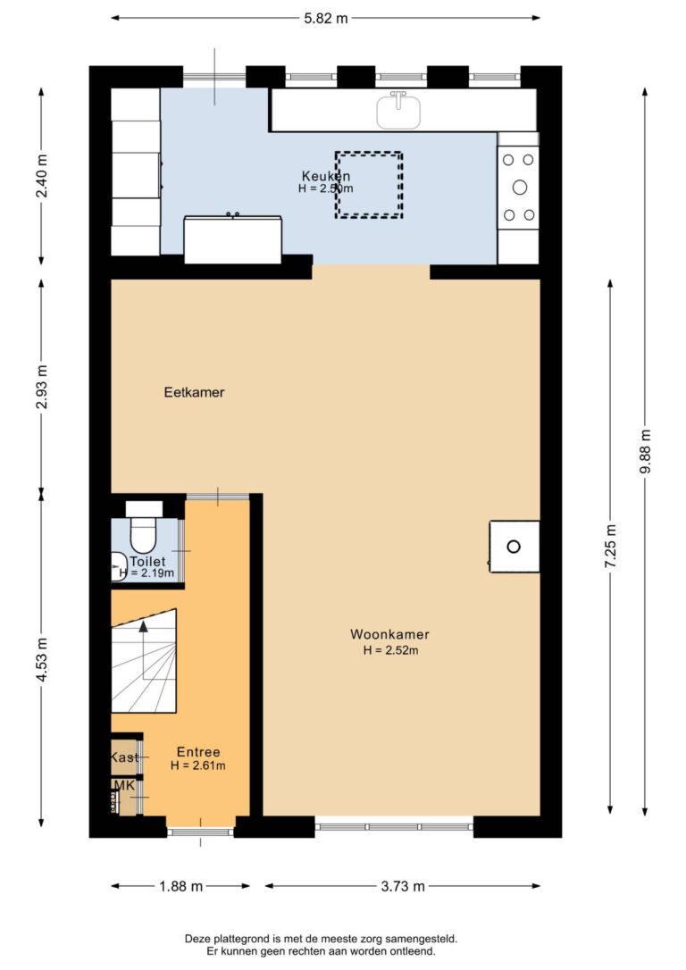 200_Begane grond - 2D