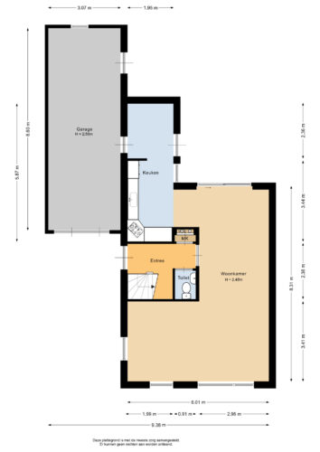 200_Begane grond - 2D