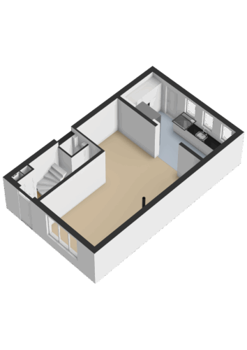 201_Begane grond - 3D