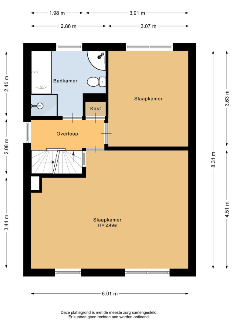 201_Eerste verdieping - 2D