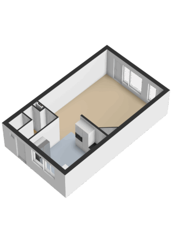 202_Begane grond - 3D