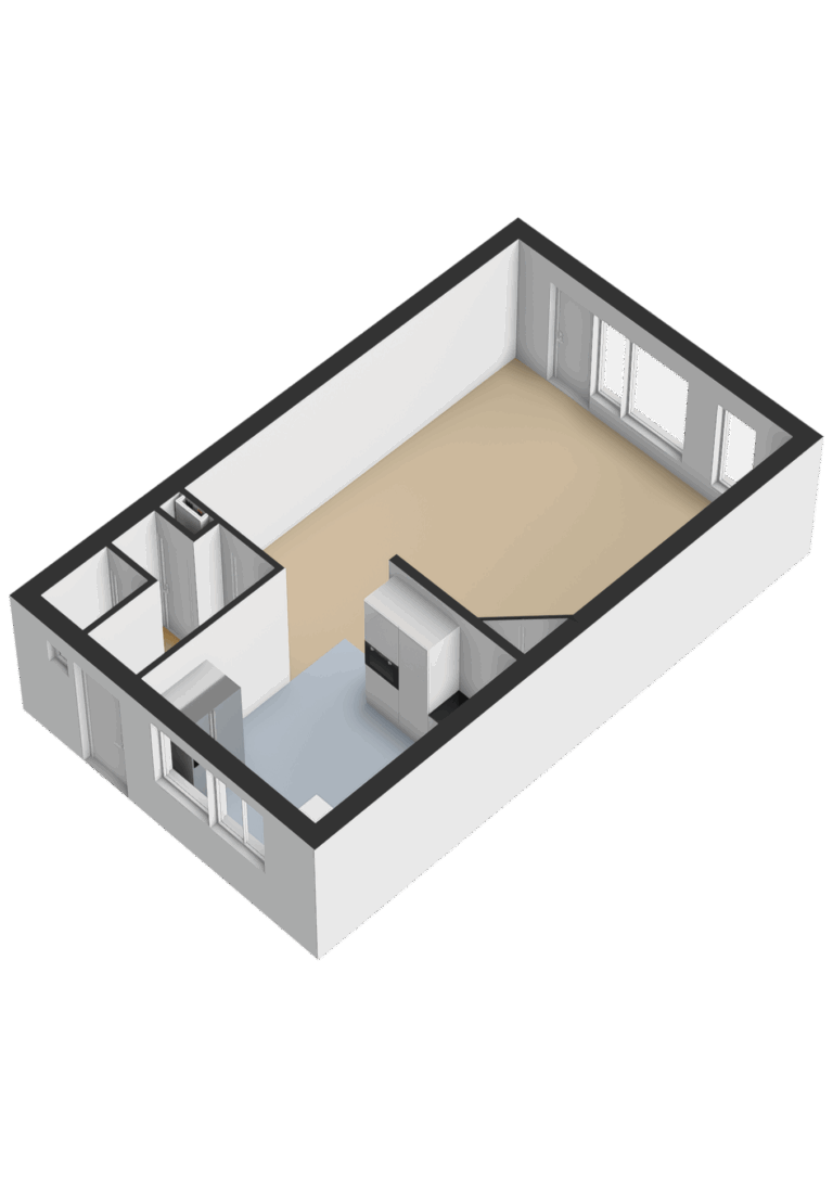202_Begane grond - 3D