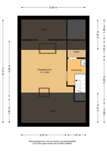 Tweede verdieping - 2D