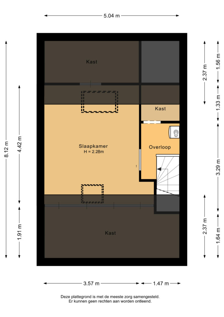 Tweede verdieping - 2D