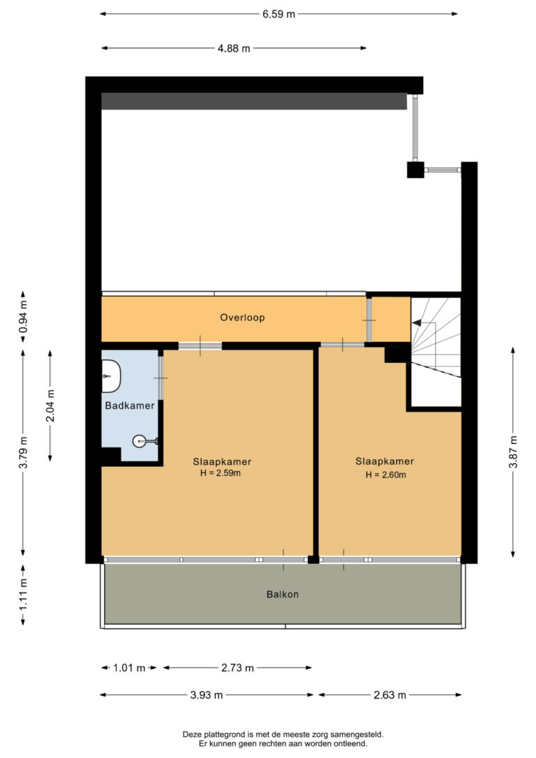 203_Eerste verdieping - 2D