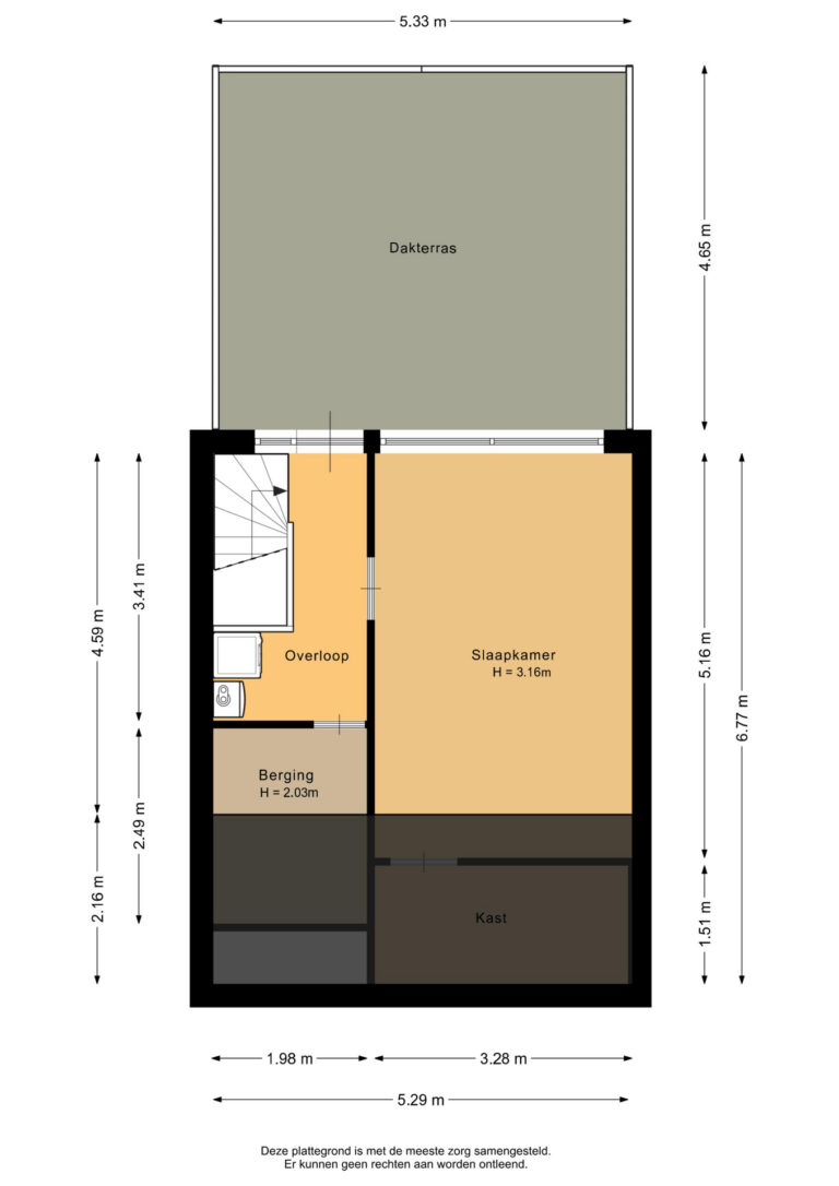 204_Derde verdieping - 2D