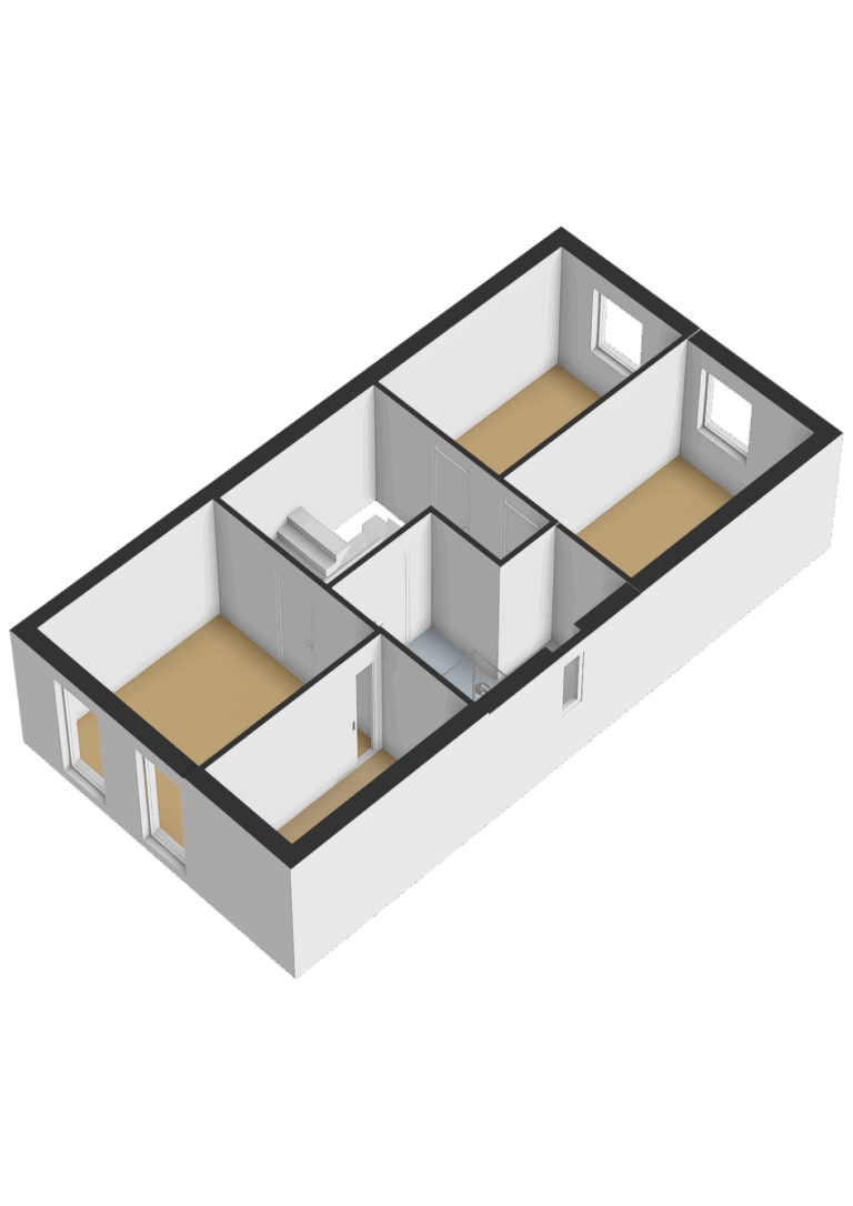 Eerste verieping - 3D