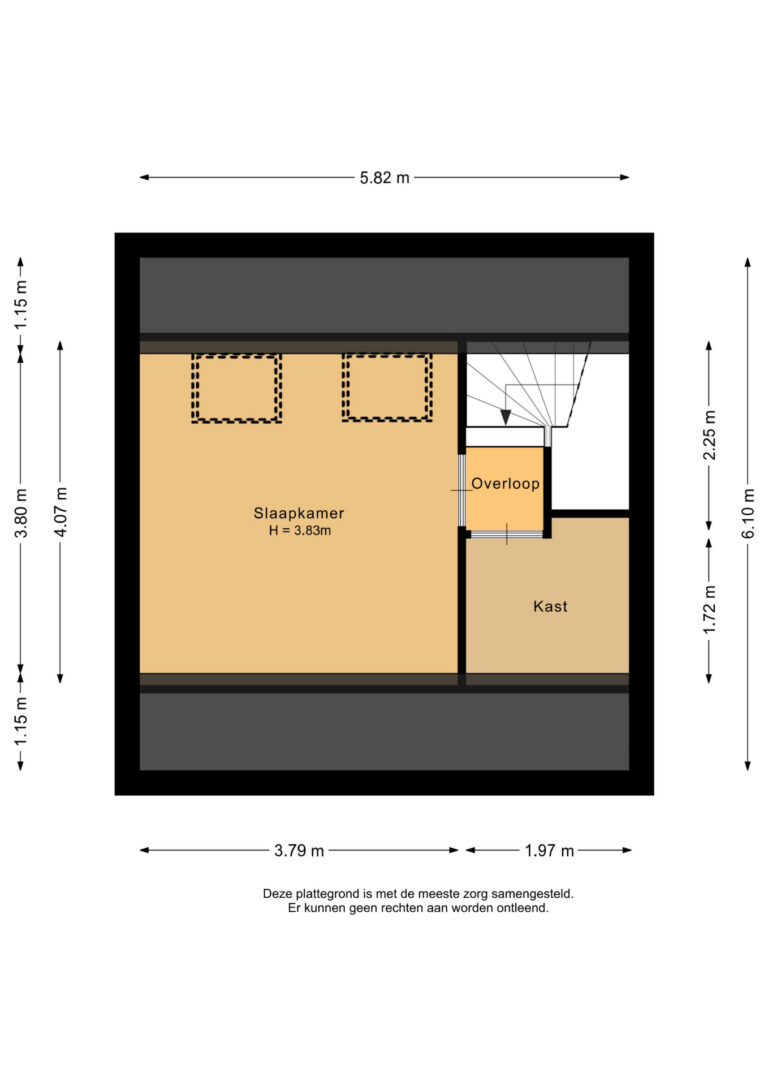 Tweede verdieping - 2D
