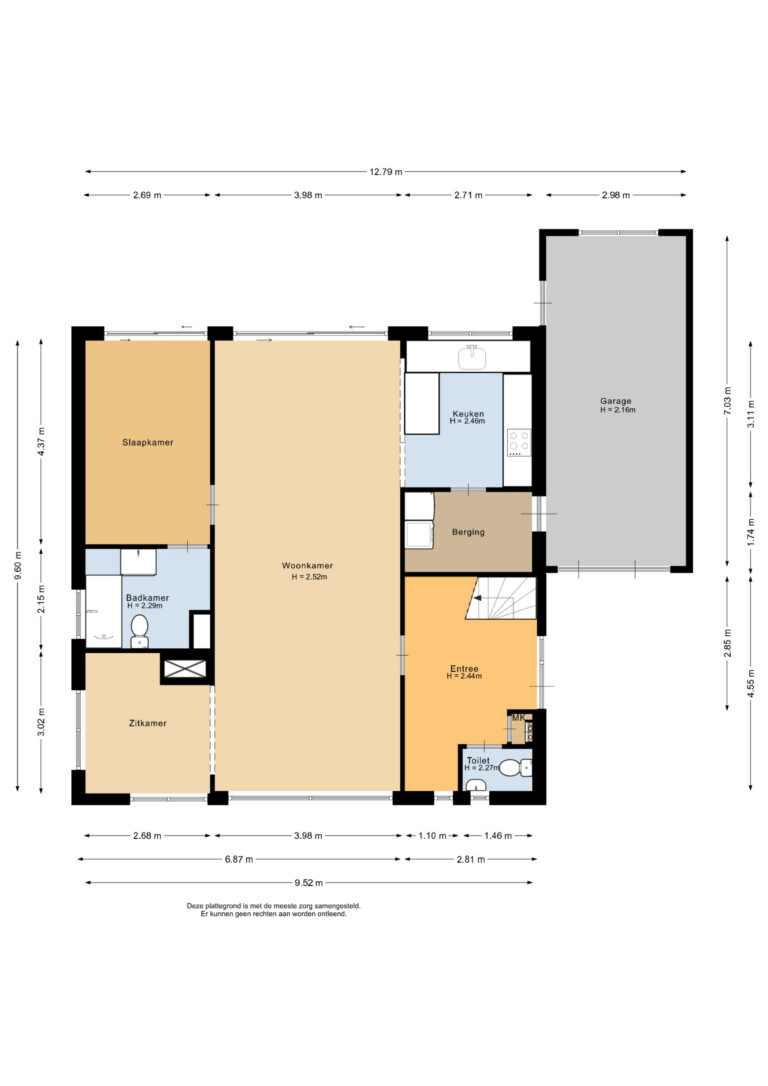 201_Begane grond - 2D