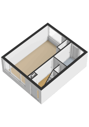 202_Begane grond - 3D