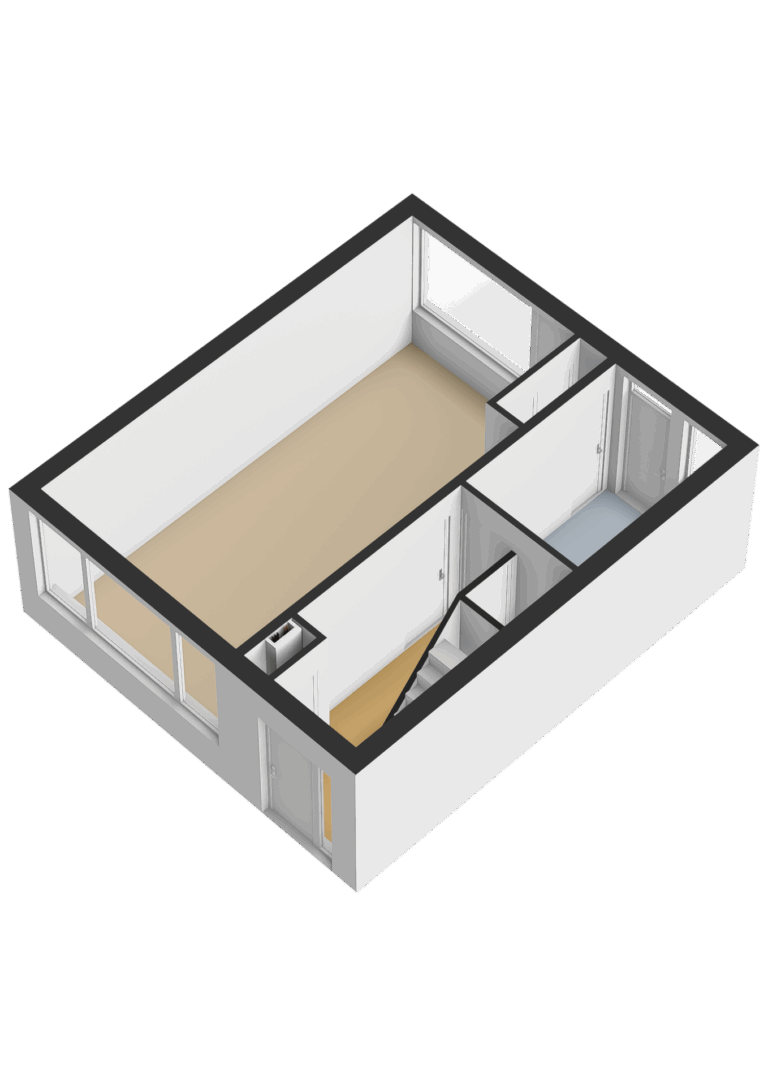 202_Begane grond - 3D