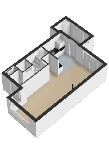 202_Begane grond - 3D