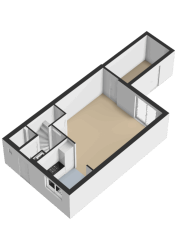 202_Begane grond - 3D