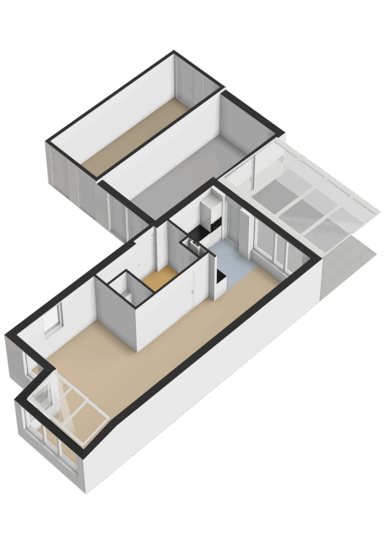 202_Begane grond - 3D