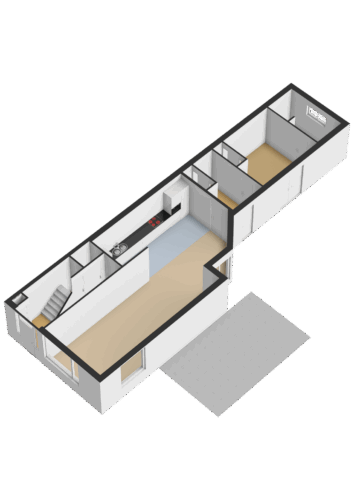 202_Begane grond - 3D