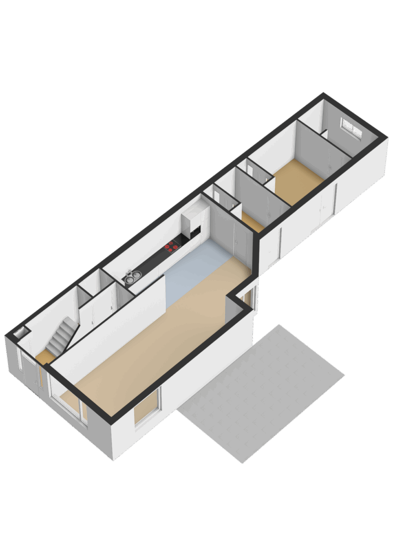 202_Begane grond - 3D