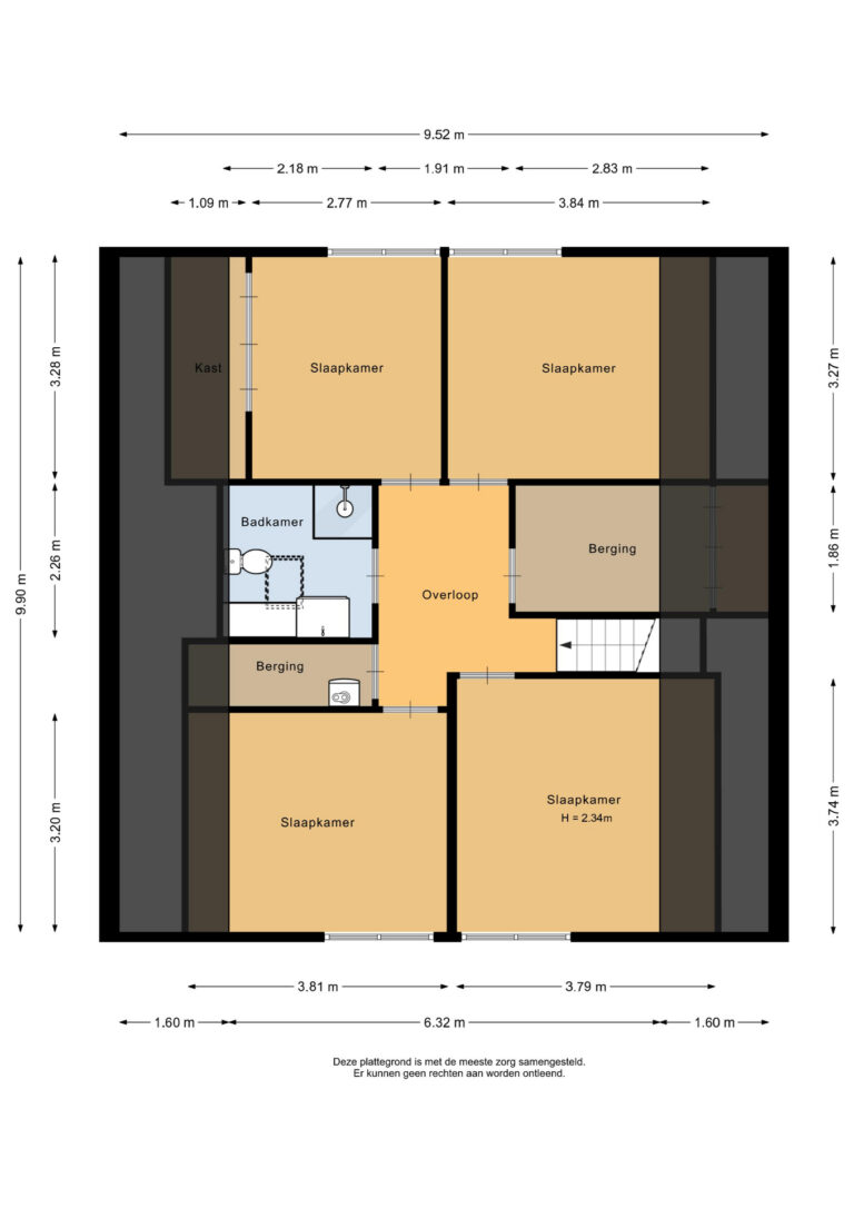 202_Eerste verdieping - 2D