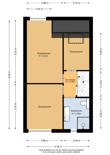 203_Eerste verdieping - 2D