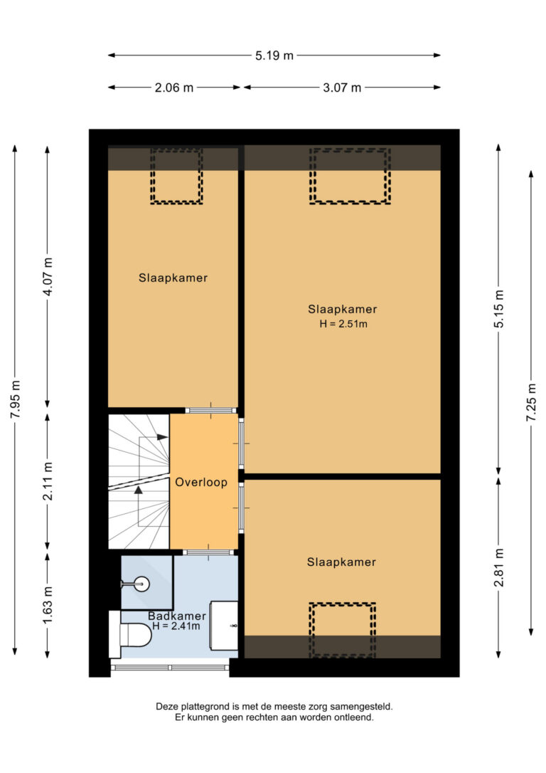 203_Eerste verdieping - 2D