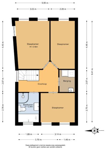 204_Eerste verdieping - 2D