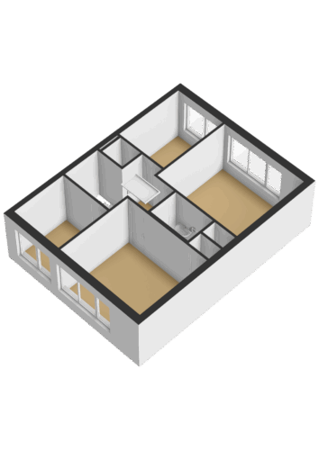 204_Eerste verdieping - 3D