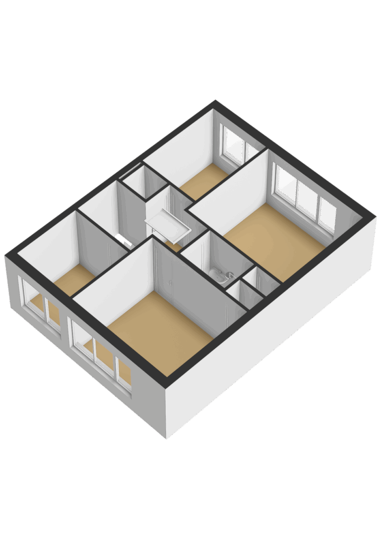 204_Eerste verdieping - 3D