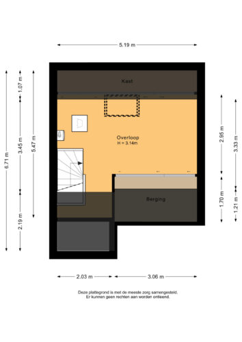 207_Tweede verdieping - 2D