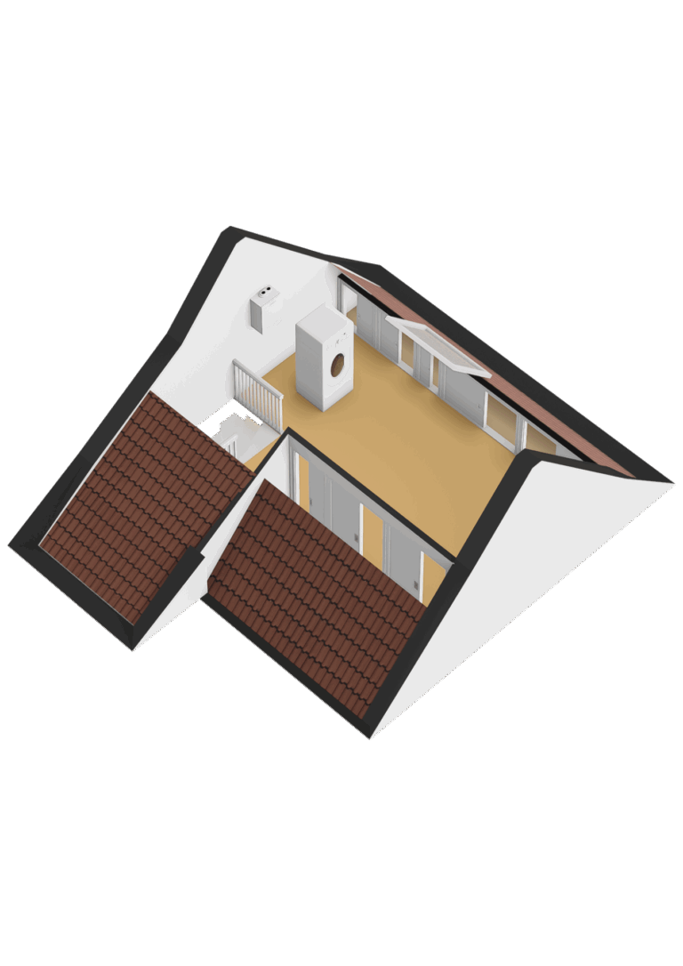 208_Tweede verdieping - 3D