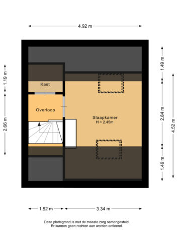 Tweede verdieping - 2D