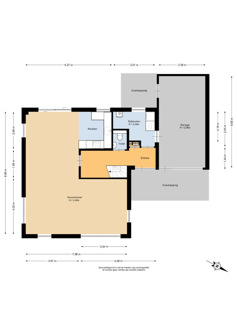 201_Begane grond - 2D