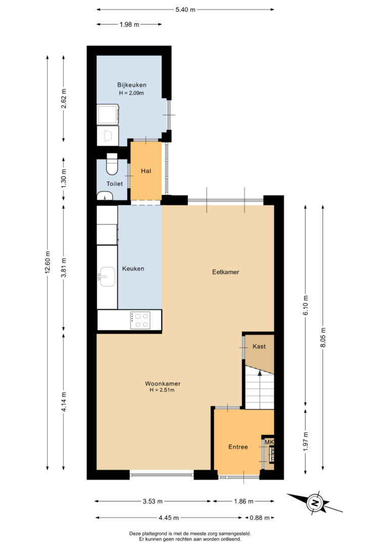 201_Begane grond - 2D