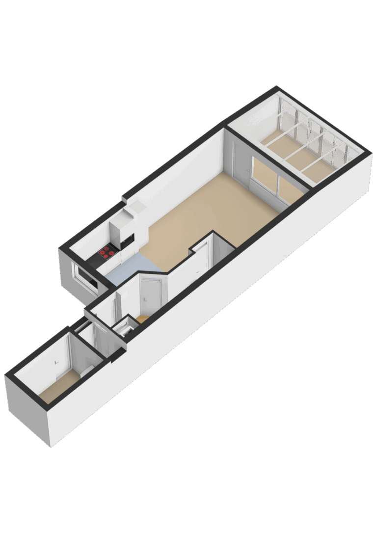 202_Begane grond - 3D