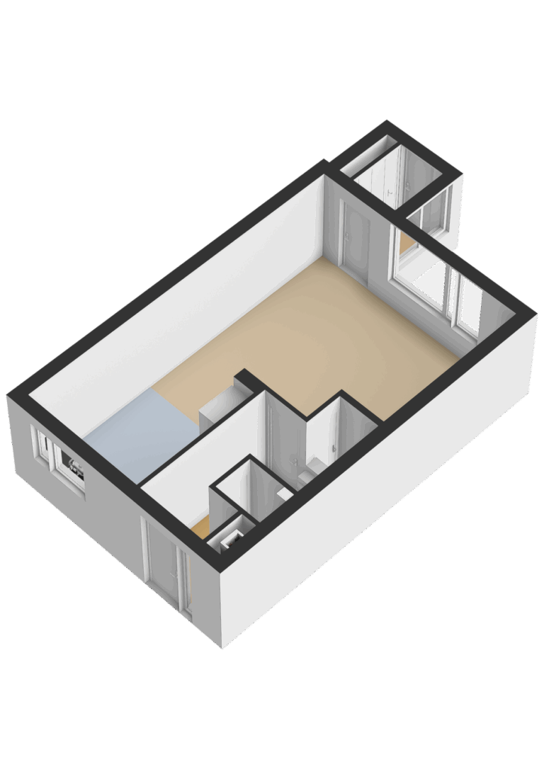 202_Begane grond - 3D