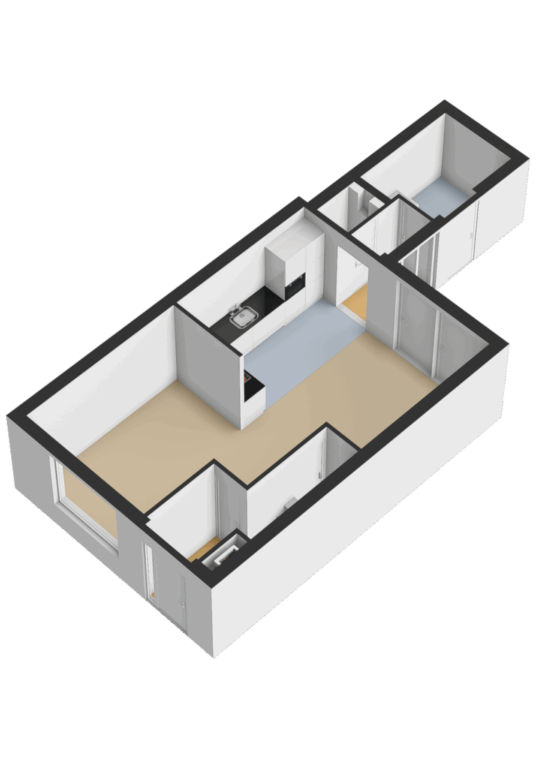 202_Begane grond - 3D