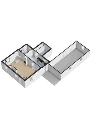 202_Begane grond - 3D