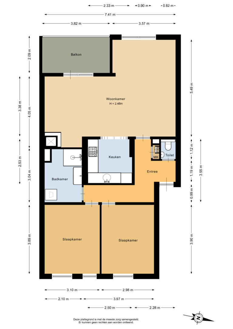 202_Eerste verdieping - 2D