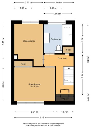 203_Eerste verdieping - 2D