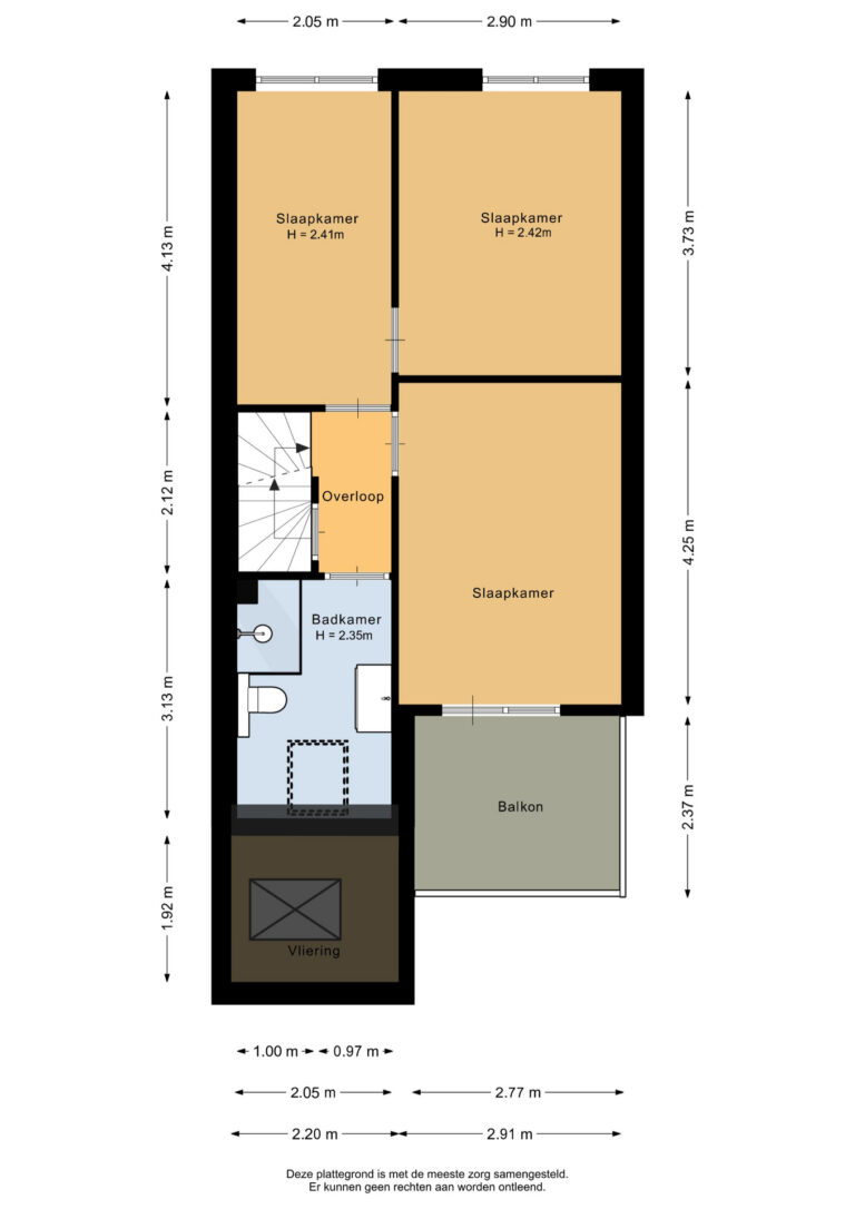 203_Eerste verdieping - 2D