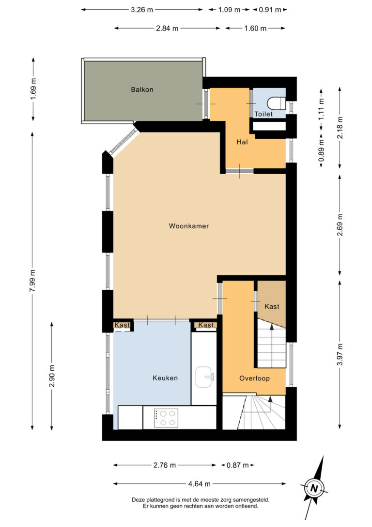 203_Eerste verdieping - 2D