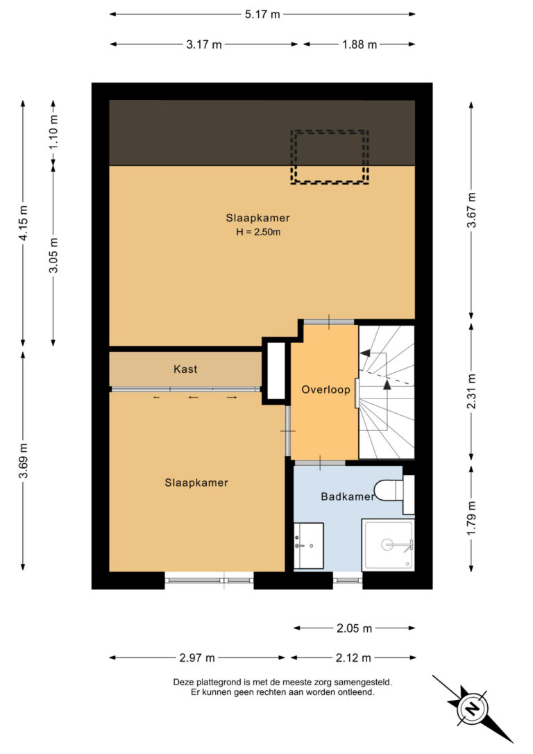 204_Eerste verdieping - 2D