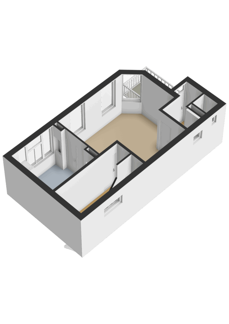 204_Eerste verdieping - 3D