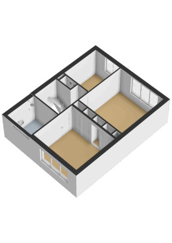 204_Eerste verdieping - 3D