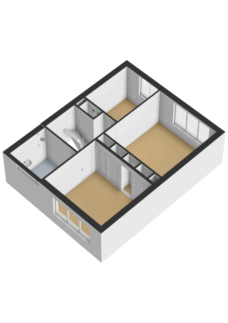 204_Eerste verdieping - 3D