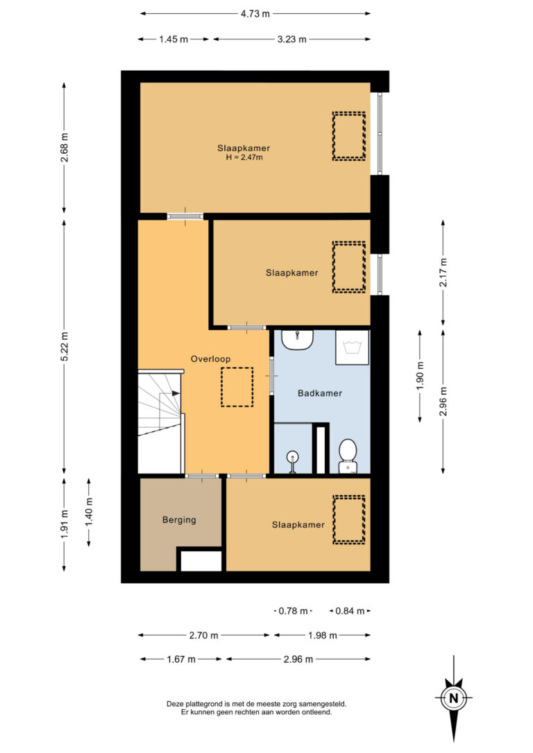 204_Tweede verdieping - 2D