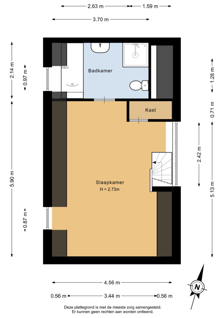 205_Tweede verdieping - 2D