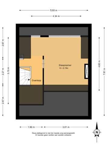 205_Tweede verdieping - 2D