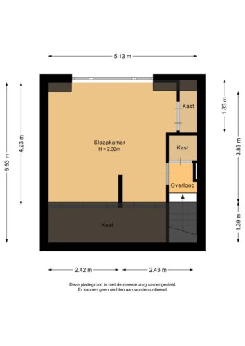 205_Tweede verdieping - 2D