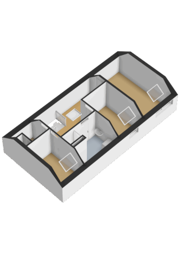 205_Tweede verdieping - 3D