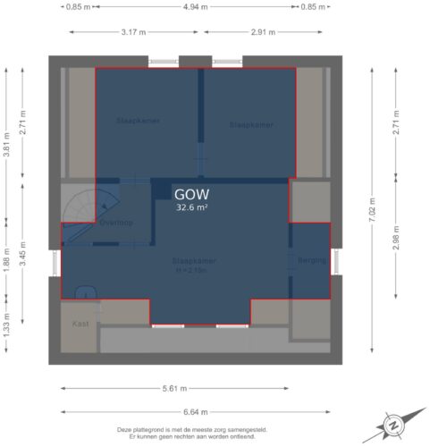 206_Eerste verdieping - markings